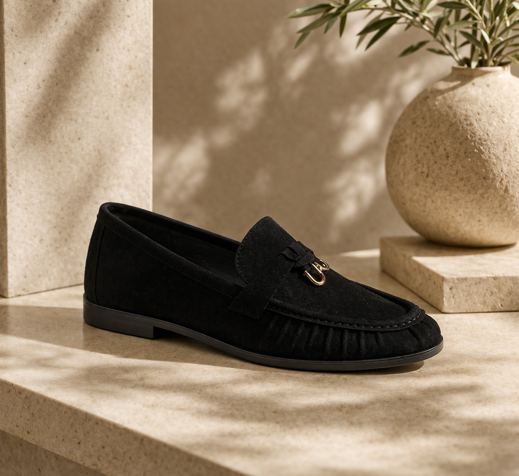 Mocasins en daim