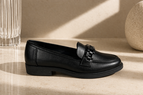 Paris- Derbies femmes en cuir